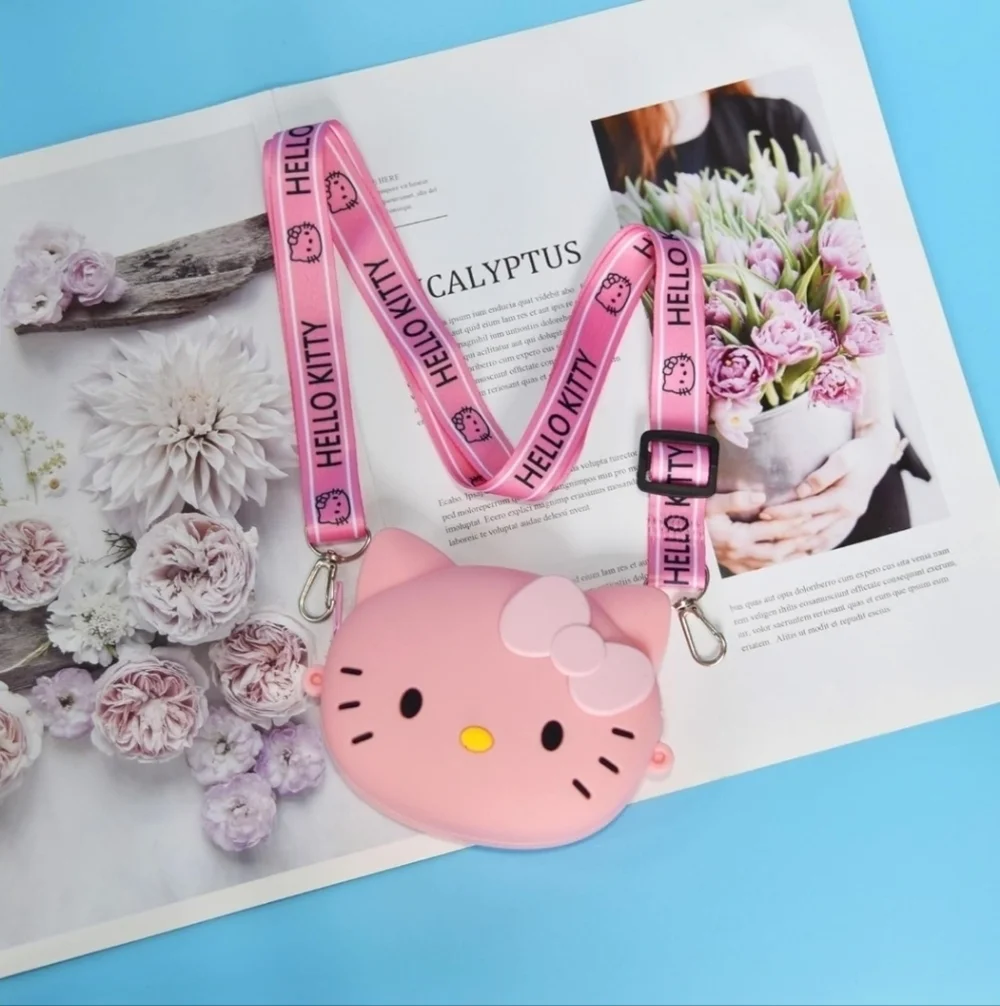 Hello Kitty Pink Kids Crossbody Bag